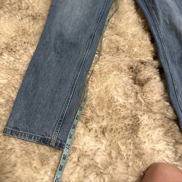 EVERLANE Womens Jeans Size 28 Medium Wash Straight High Waisted ORIGINAL CHEEKY - Picture 4 of 5